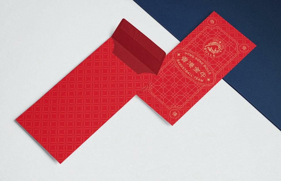 香港金牛利是封 (1套6個)