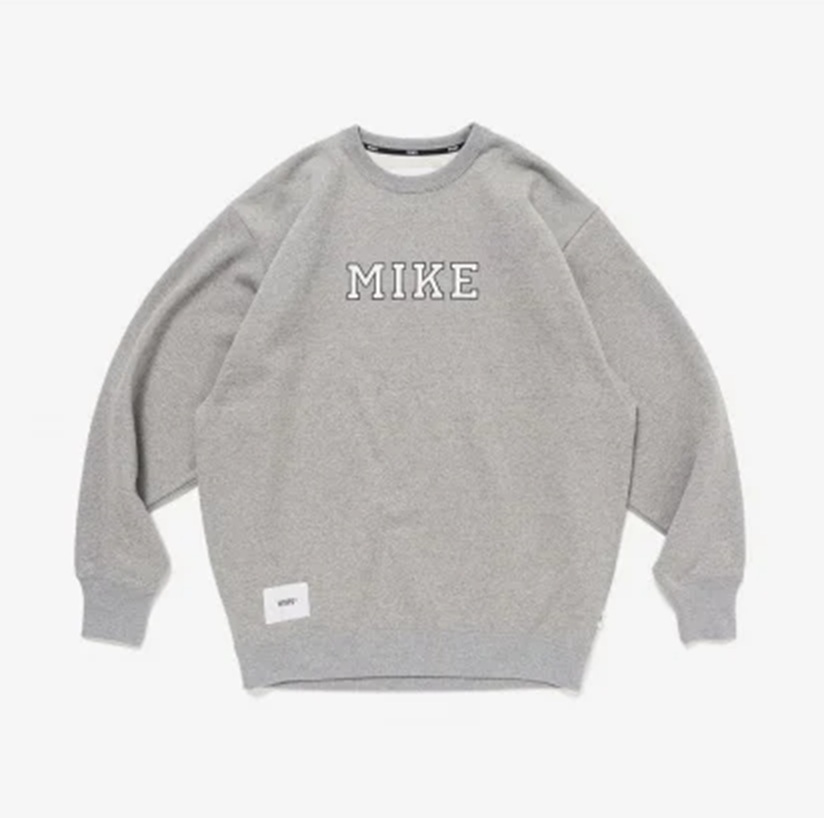 WTAPS ACADEMY / SWEATER / COTTON - ASH GREY PRE ORDER ITEM (預訂中)