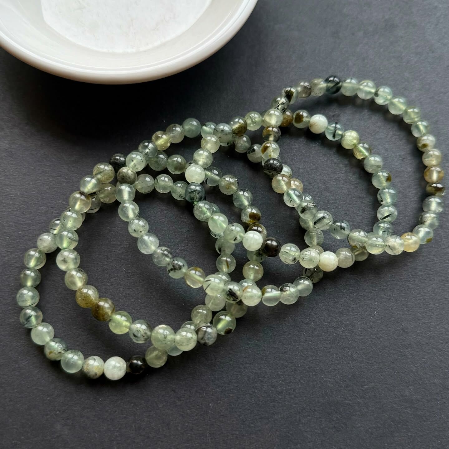 [原石] 葡萄石 水晶手串