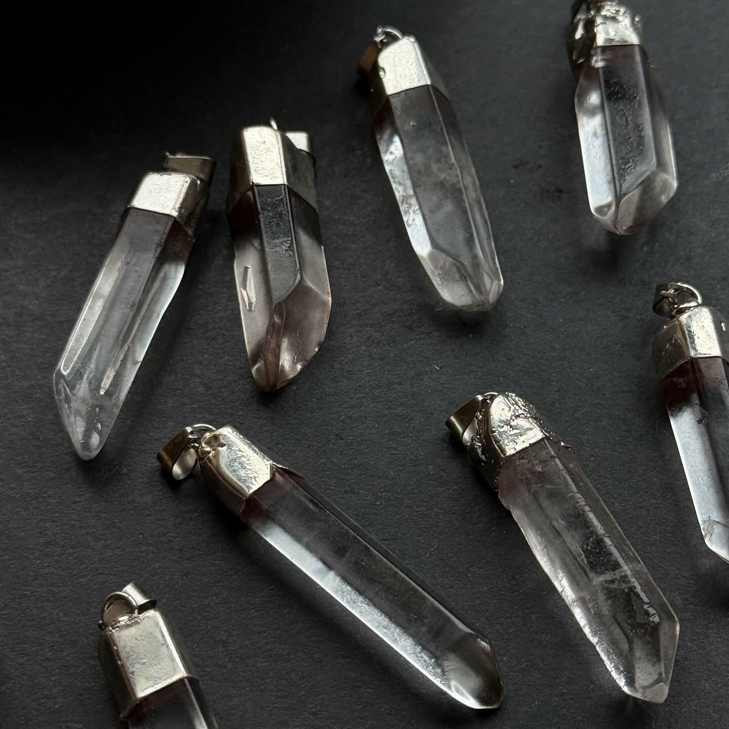 [原石] 白水晶 項鍊吊墜