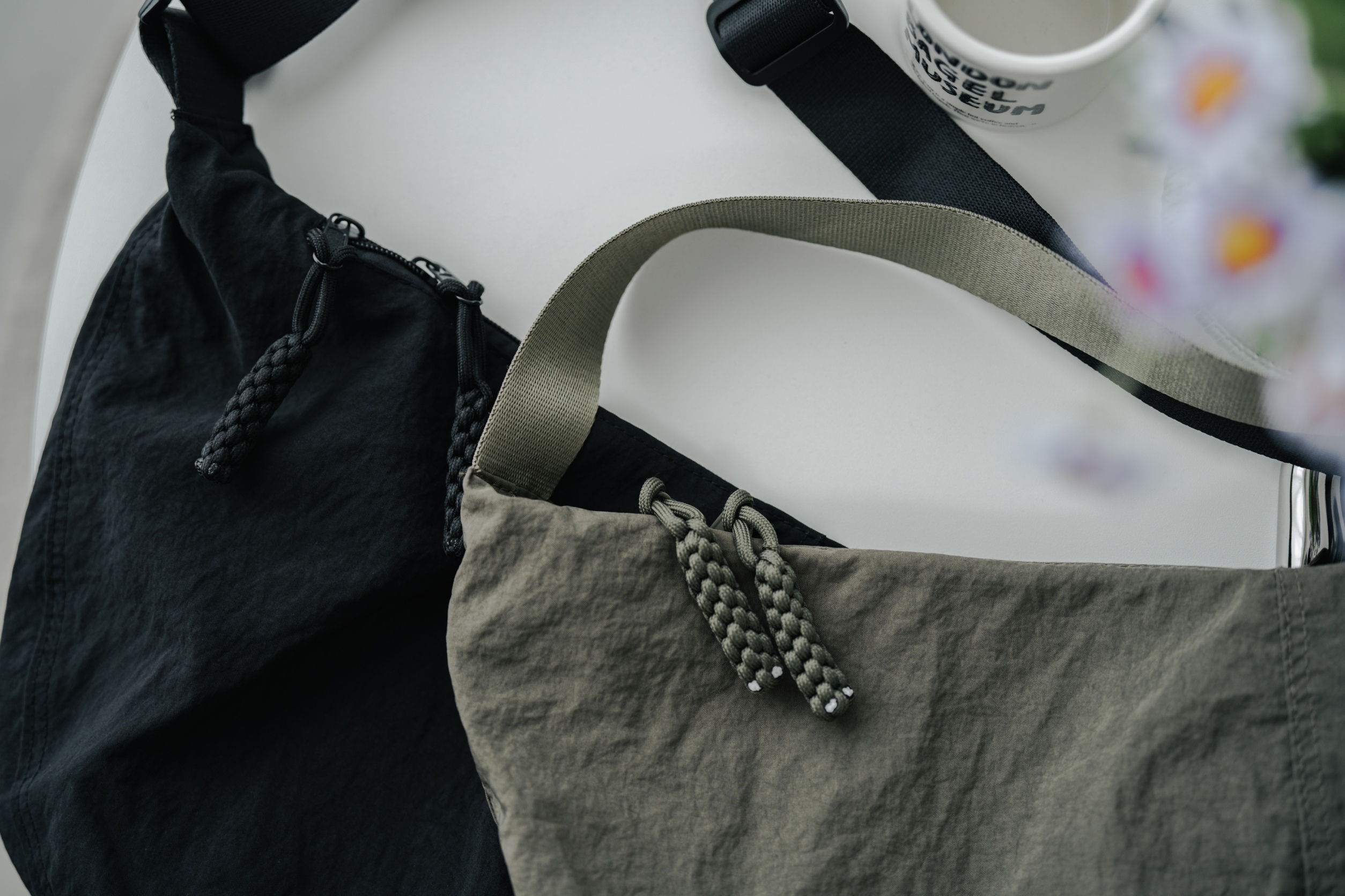 SBG 日系尼龍大容量側背月亮包 80649