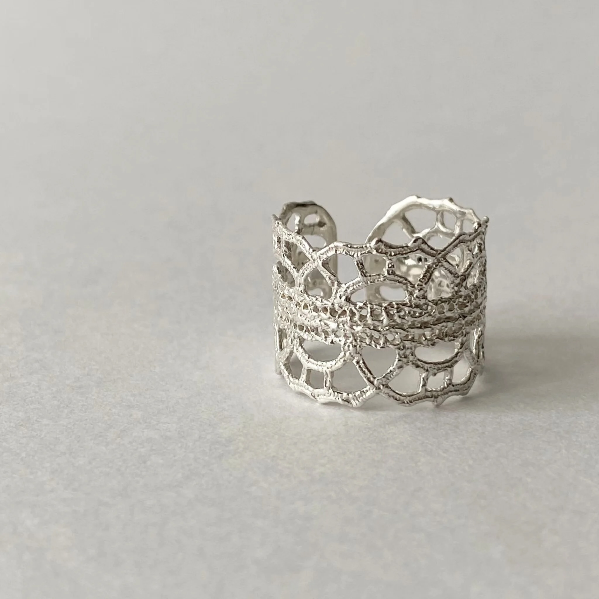 Lace Arabesque Ring  (silver)｜FLAVOUR