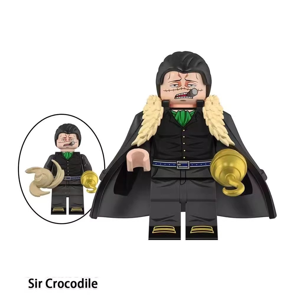 One Piece Sir Crocodile Custom Minifigures Minifigs Fit Lego WM2773