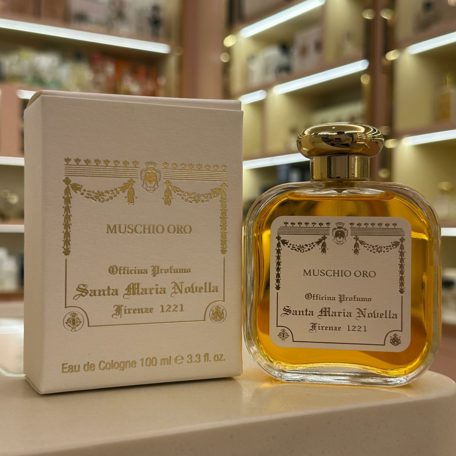 SMN Muschio Oro EDC 聖塔瑪利亞諾維拉黃金麝香(金苔) 古龍水50/100ml