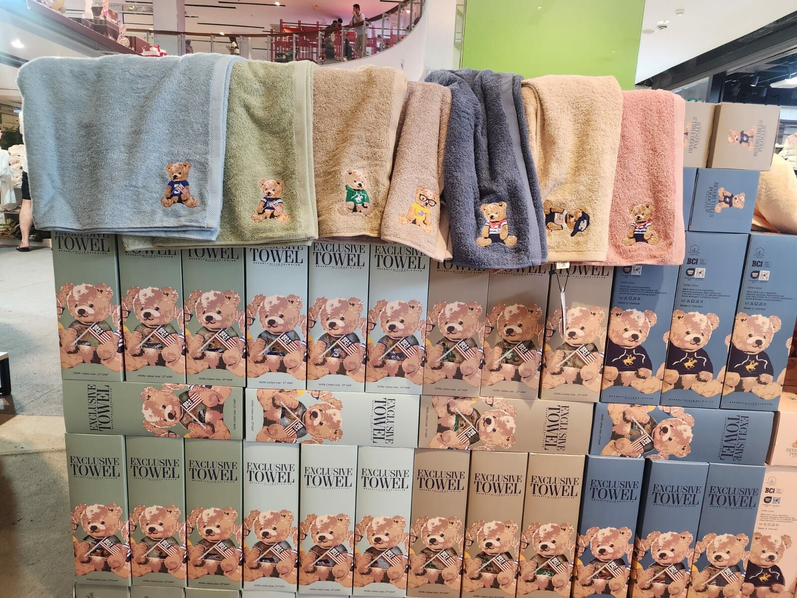 【SamSam泰國直播】BEVERLY HILLS POLO L010311 盒裝毛巾