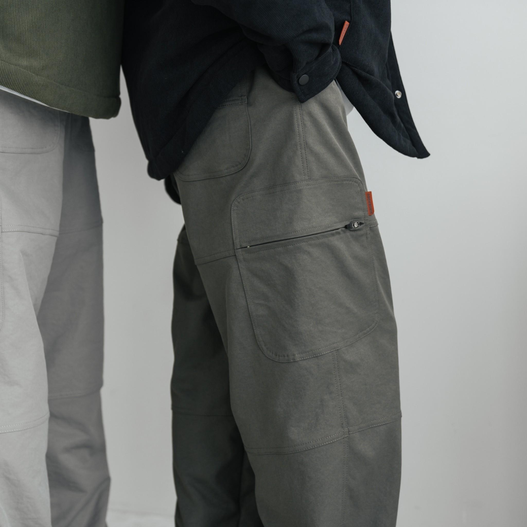 SBG 寬鬆簡約立體剪裁長褲 SB7252