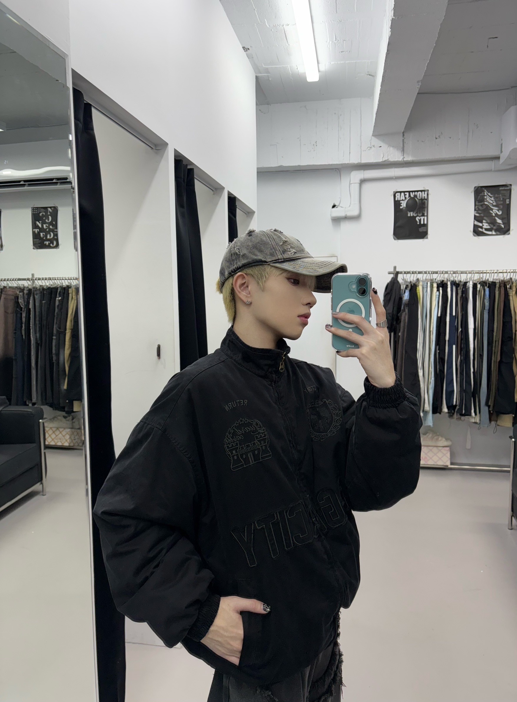 (GOAL) 美式 復古刺繡 飛行夾克 68367 ERHU