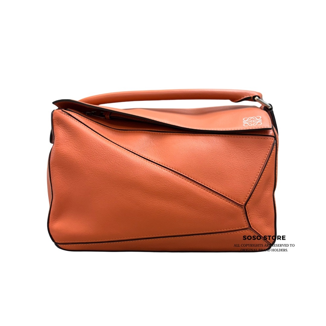 Loewe Puzzle Medium Bag - Orange / Shw