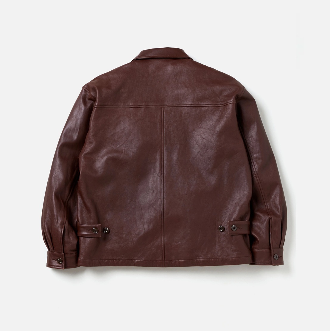 NEIGHBORHOOD LEATHER ZIP WORK JACKET - PRE ORDER ITEM (預訂中)