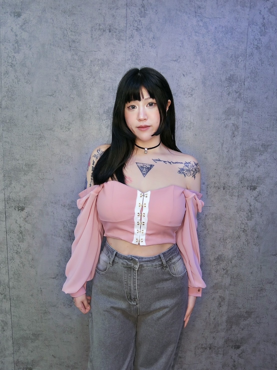 宮廷風桃心領馬甲上衣*有胸墊🍭自訂款