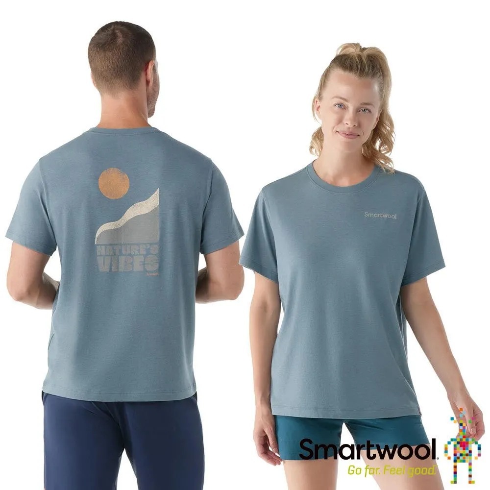 Smartwool 聰明羊 Unisex 塗鴉短Tee Nature's Vibes 羊毛混棉 SW002457L88