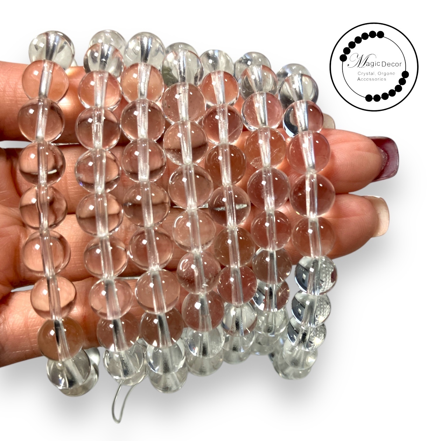 250925 - A70 7mm+天然白水晶手串