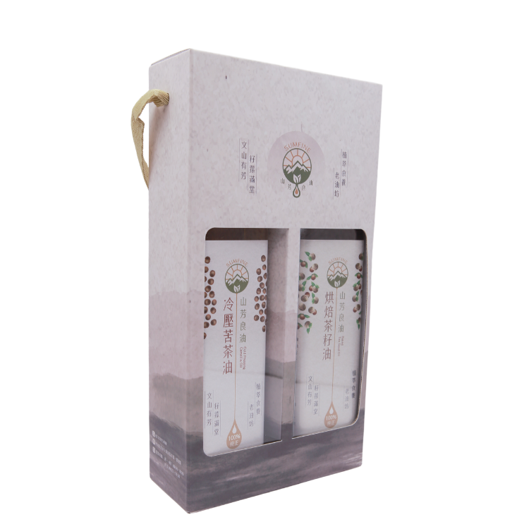 油品雙瓶禮盒包裝-250ml + 250ml