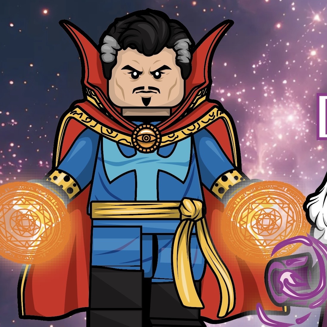 [MrJ][Preorder] Doctor Strange & Clea [PADprinted]