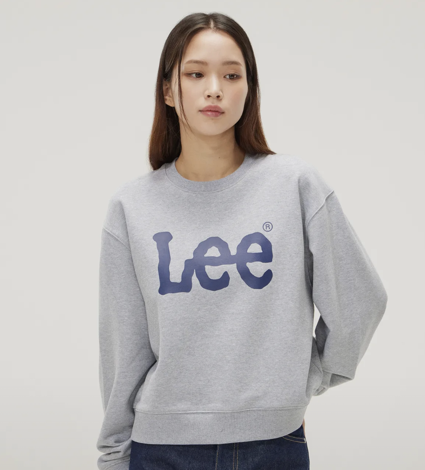 [06/11 - 09/11] Lee Big Twitch Logo Man to Man Gray