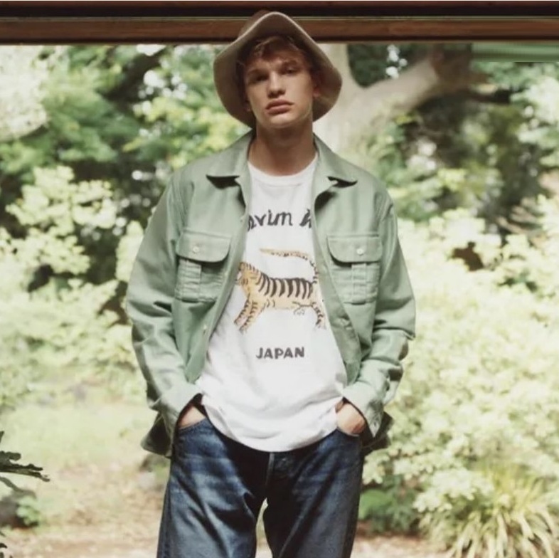 LAST PCS: VISVIM KEESEY G.S. SHIRT L/S MOLESKIN - LT.GREEN SIZE 2 PRE ORDER ITEM (預訂中)