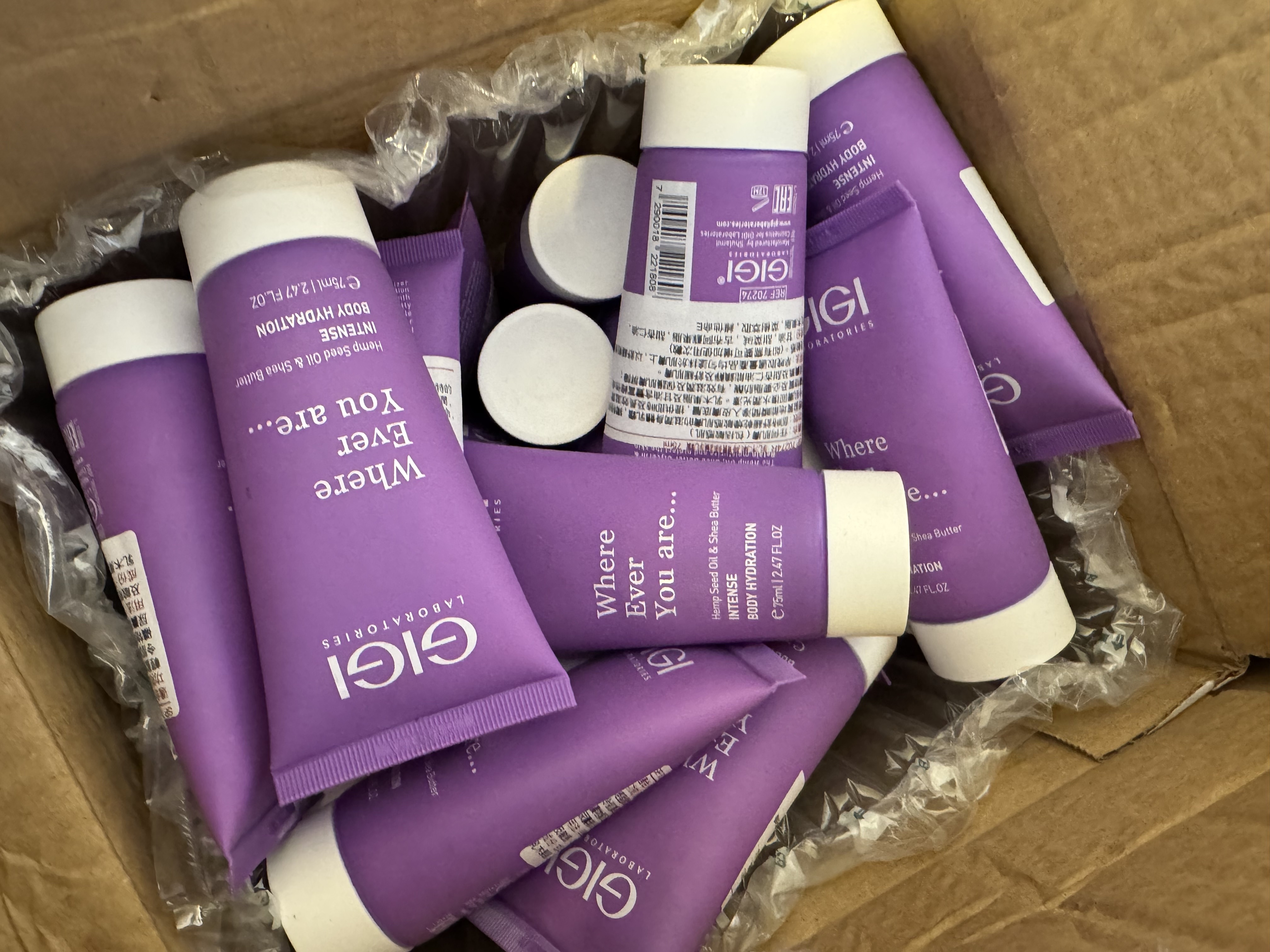 GIGI intensive body cream 75ml 到期日:05/26