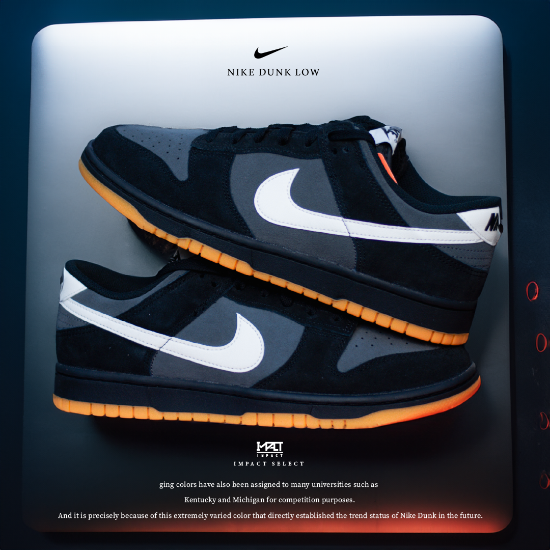 Nike Dunk Low SE Black Grey Gum 霧黑 麂皮 毛絨 男鞋 焦糖底  HQ1931-001