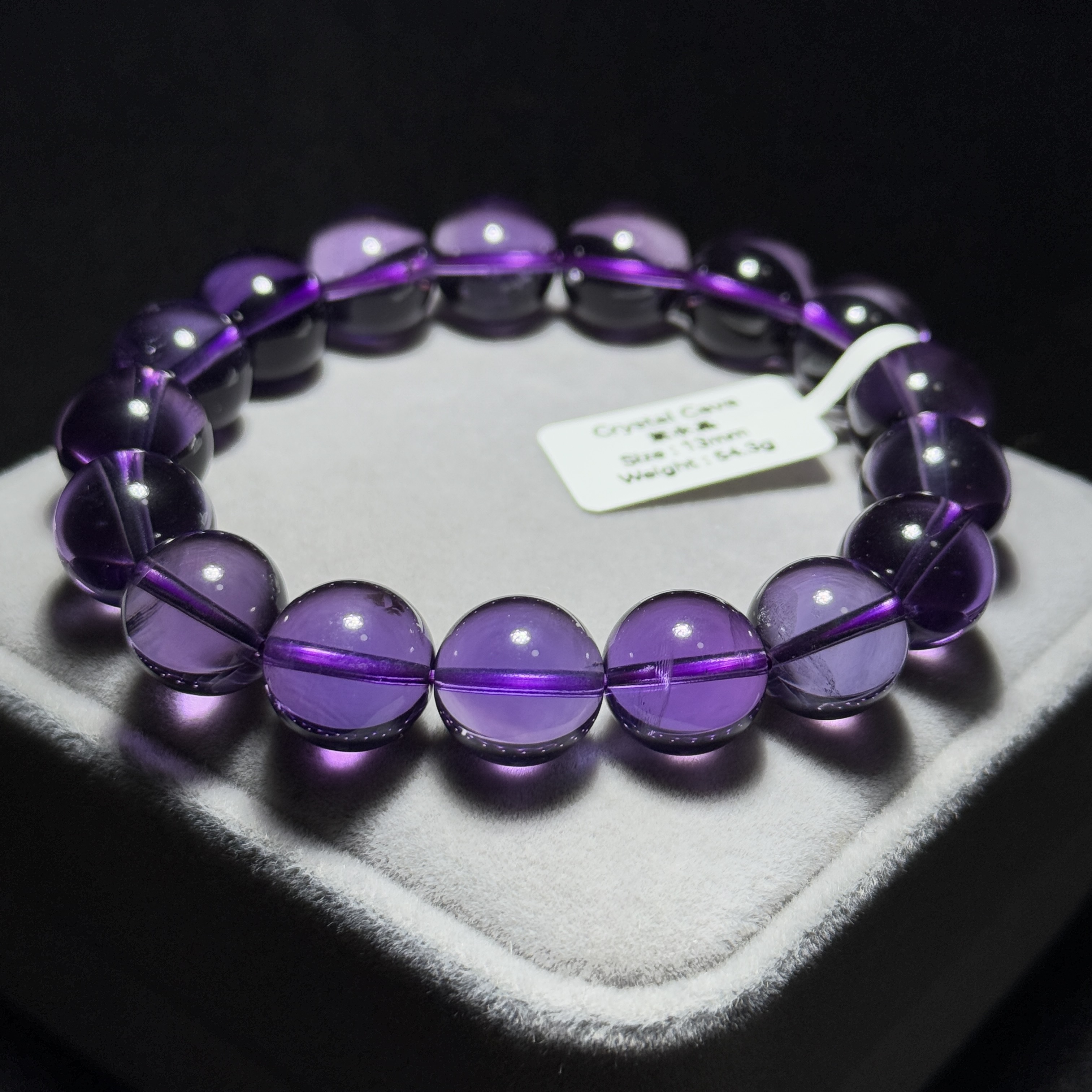 頂級紫水晶 13+mm A1851