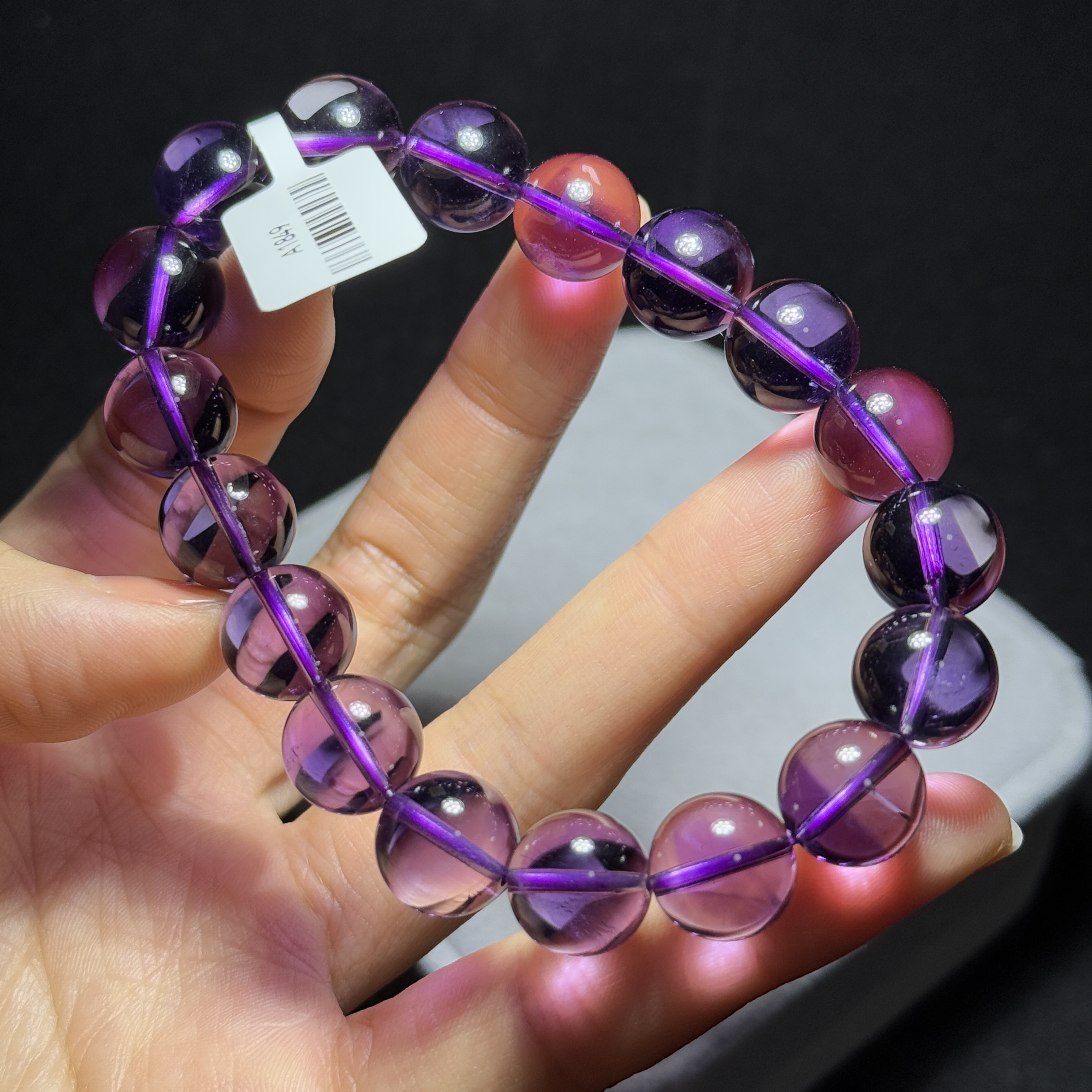 頂級紫水晶 12mm A1849