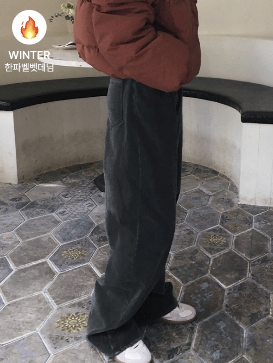 預訂｜SLOWAND #SLOWMADE Ourline Wide Denim Pants (One Color)