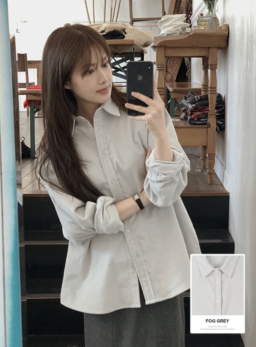 預訂｜SLOWAND #SLOWMADE Wellmade Corduroy Shirt (5 Color)