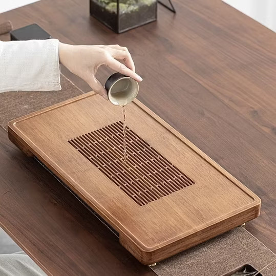 沐雅重竹茶盤（蓄水排水兩用）