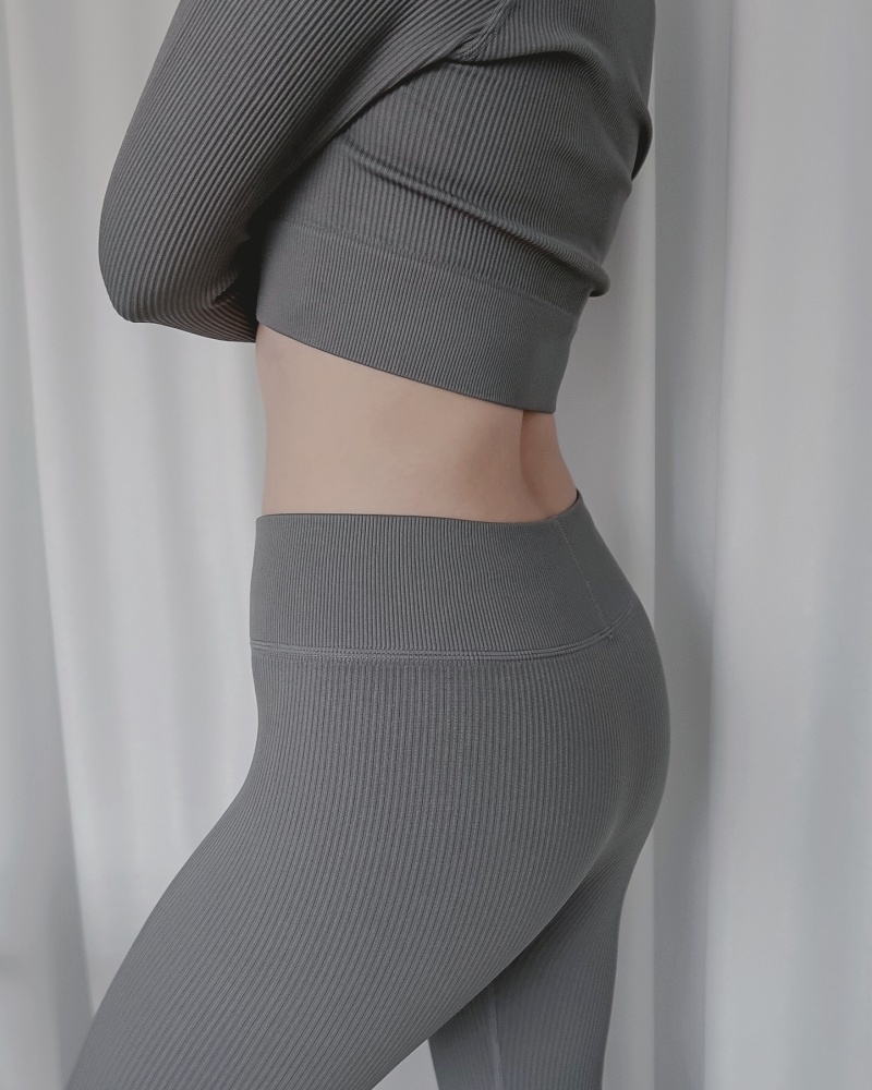 winter leggings 針織瑜伽長褲 / 鐵灰色