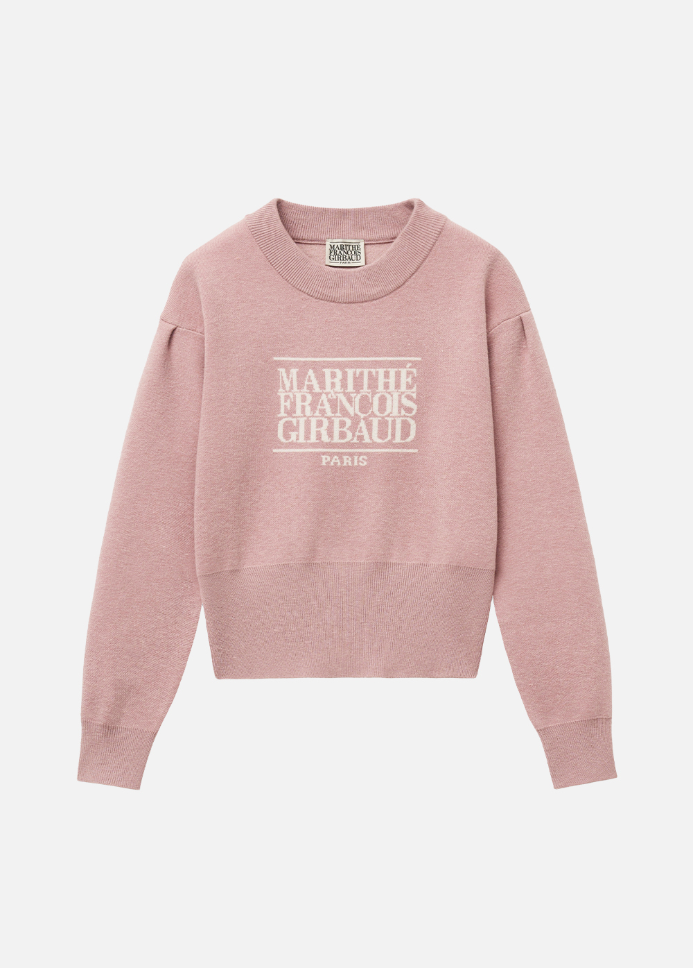 【現貨】【MFG】W CLASSIC LOGO CROP KNIT (dark pink/mint/grey/navy)
