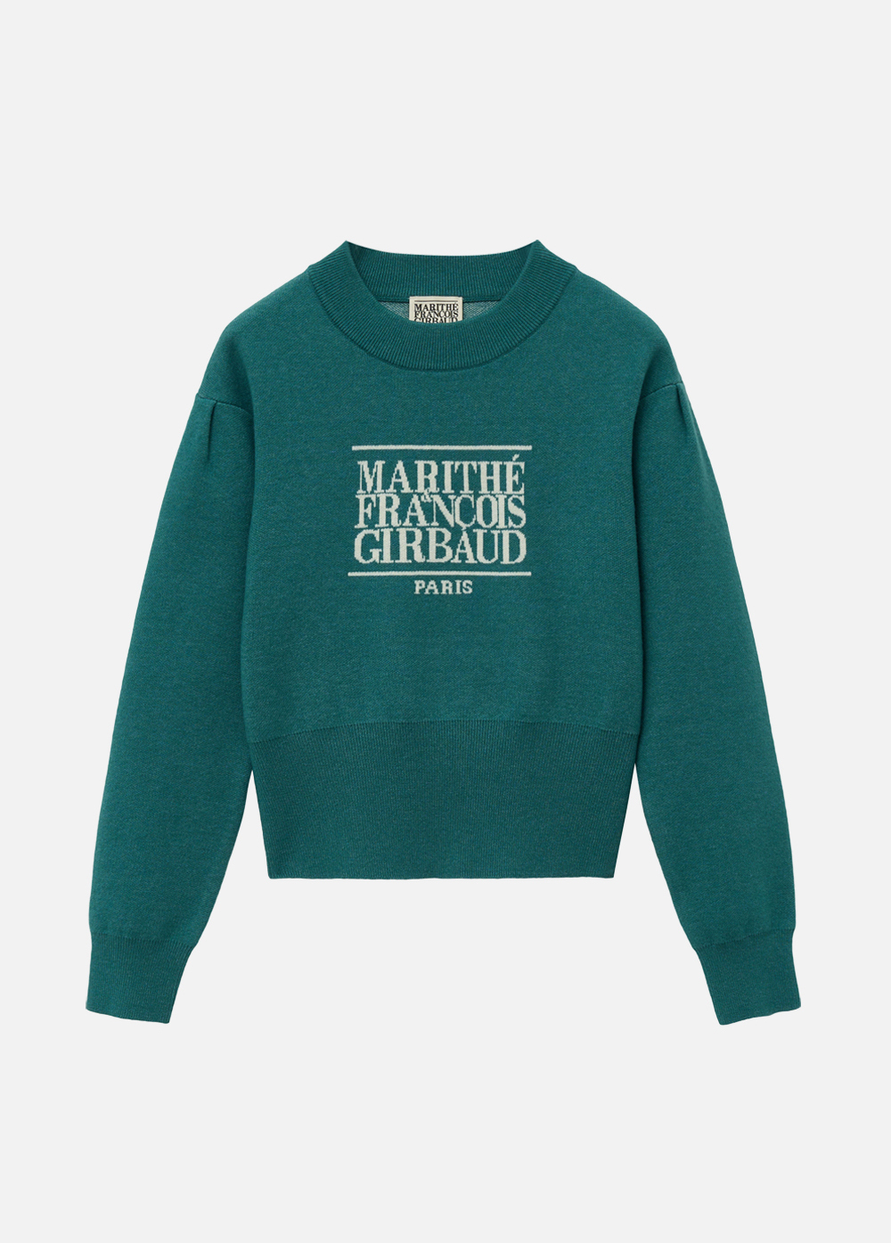 【現貨】【MFG】W CLASSIC LOGO CROP KNIT (dark pink/mint/grey/navy)