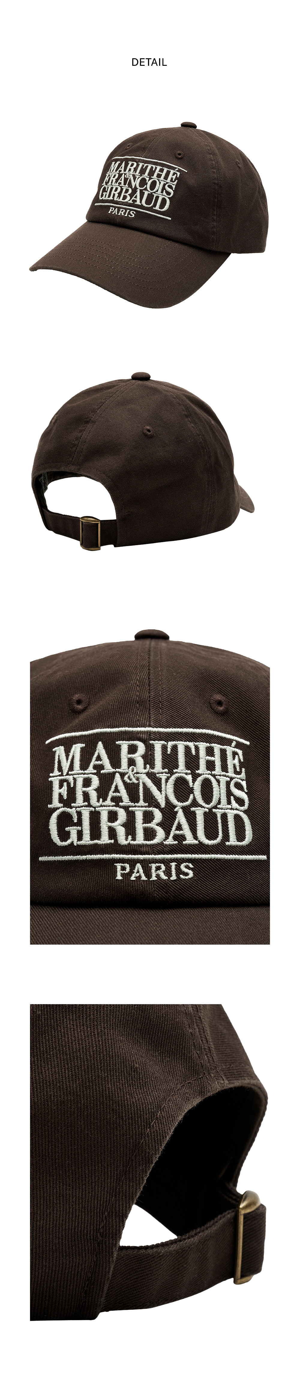 【現貨】【MFG】CLASSIC LOGO CAP (dark brown)