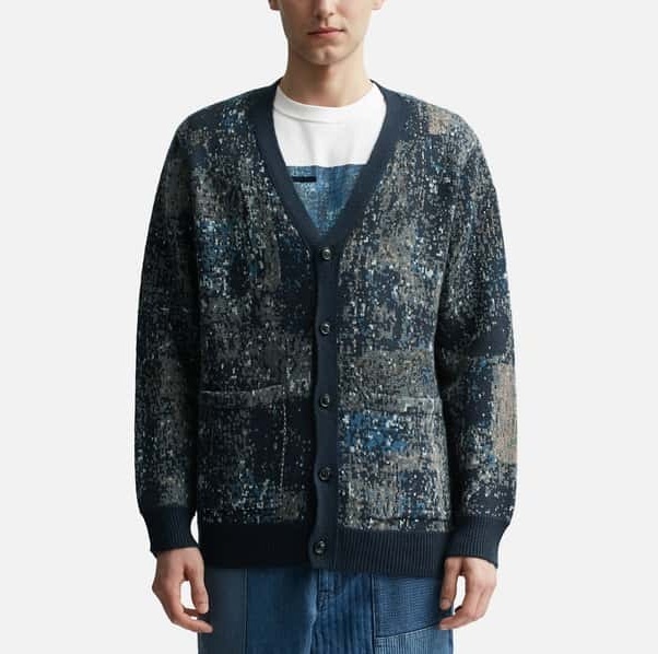 LAST PCS: FDMTL JAPAN BORO CARDIGAN - SIZE 3 PRE ORDER ITEM (預訂中)