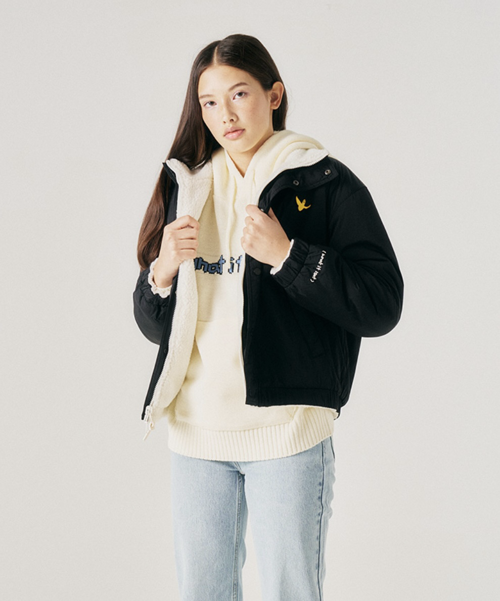 【現貨】小飛人 KR0106101 雙面風褸外套 (男女同款)