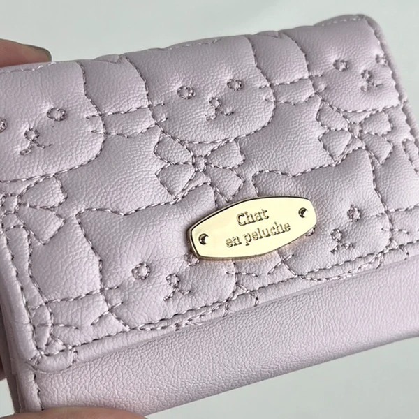 熊仔/貓咪圖案銀包