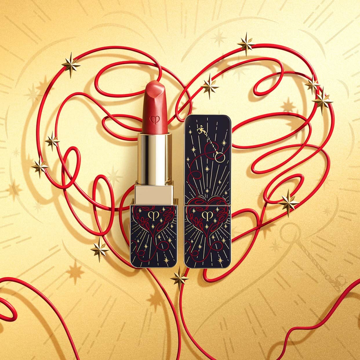 [限定] Cle de Peau Beaute ROUGE A LEVRES LIPSTICK 柔亮唇膏 Luminizing Love Collection 2025