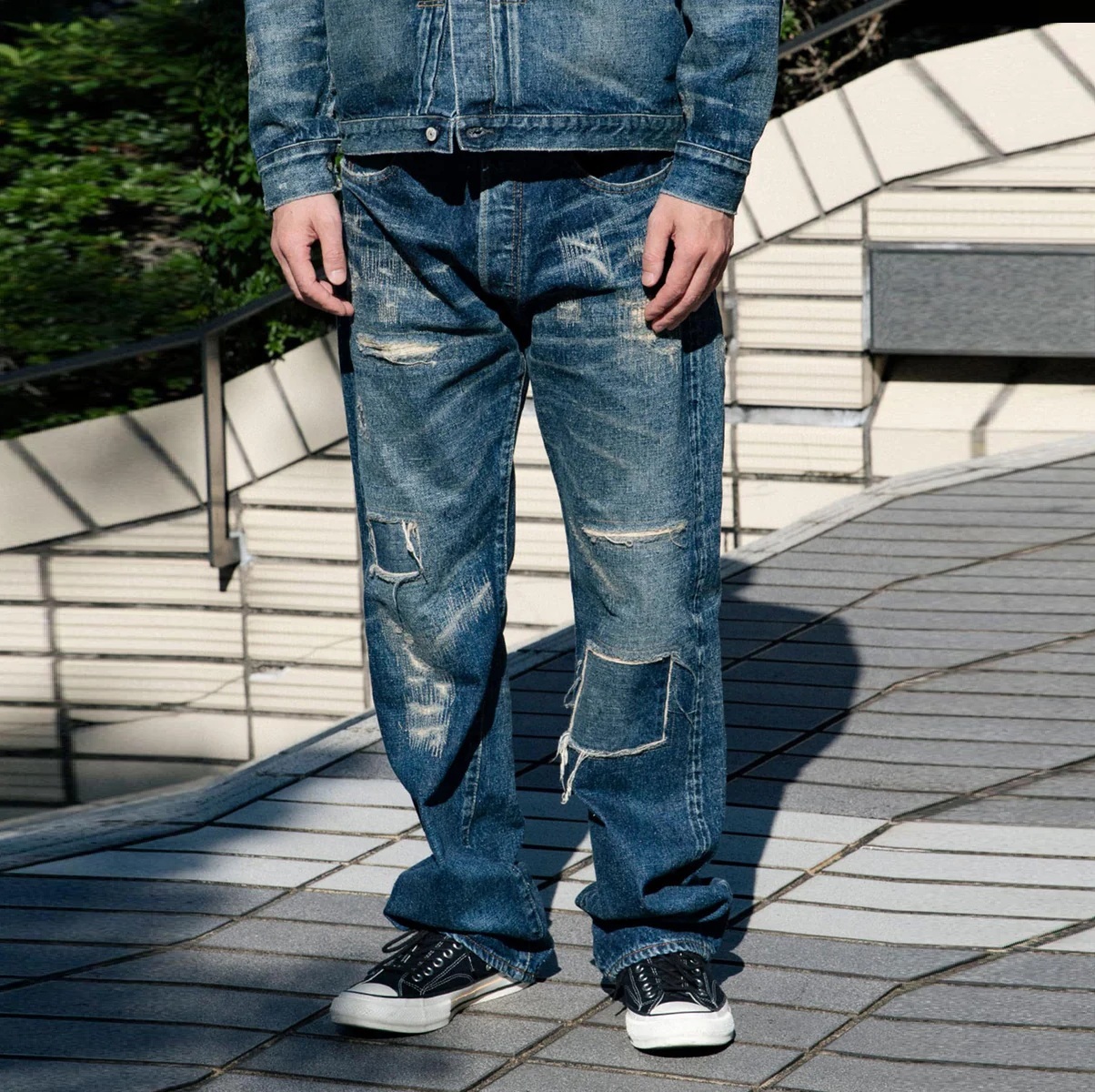 JUNYA WATANABE MAN COTTON SELVEDGE DENIM PRODUCT PROCESSING NEW MANUAL W NAME P912 JEANS - PRE ORDER ITEM (預訂中)