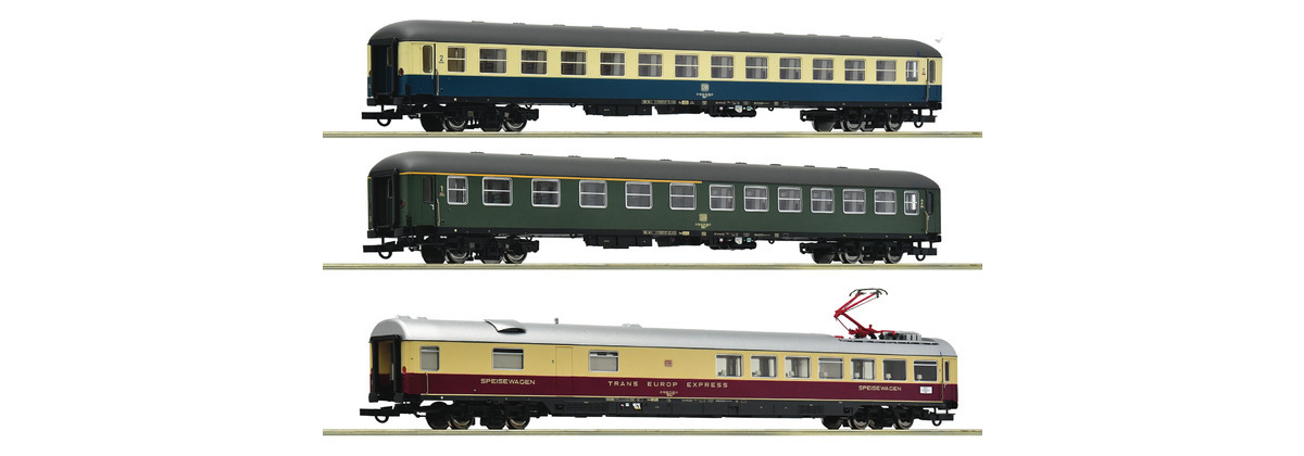 ROCO 6200052 3-piece set 2: D 377 “Hispania-Express”, DB