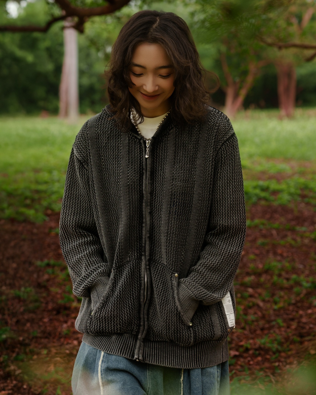 Ordinary 水洗針織帽拉