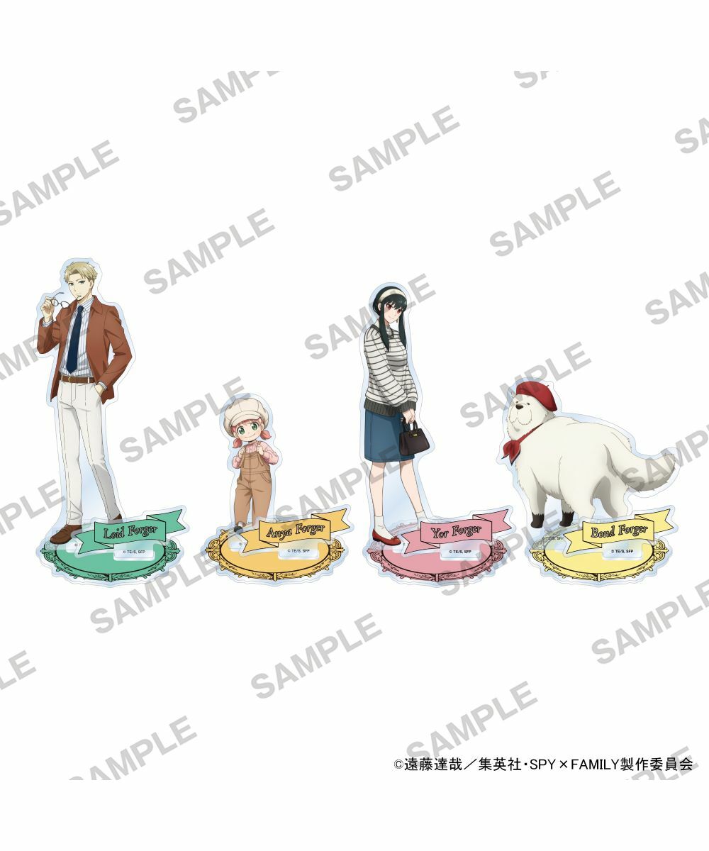 預購-SPY×FAMILY 間諜家家酒 壓克力立牌 French StyleVer. 系列 【日本進口精品】