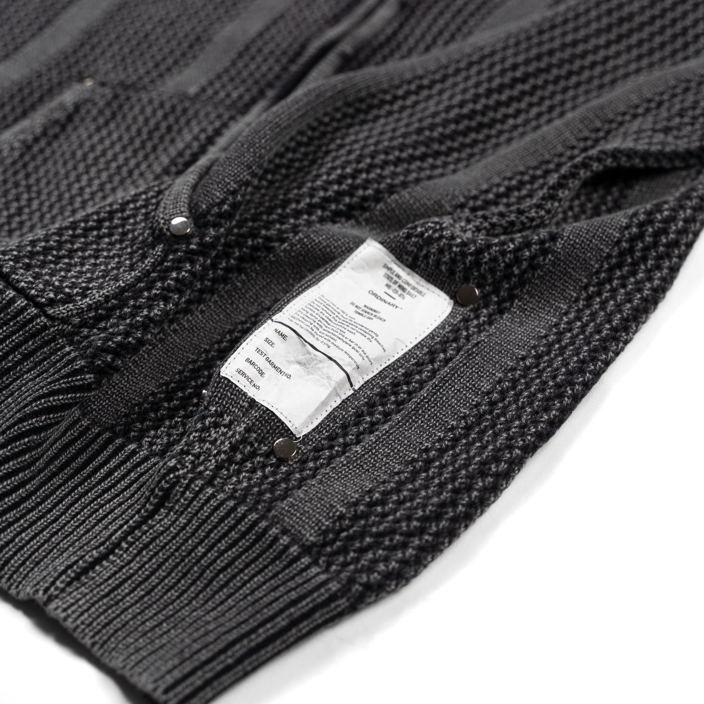 Ordinary 水洗針織帽拉