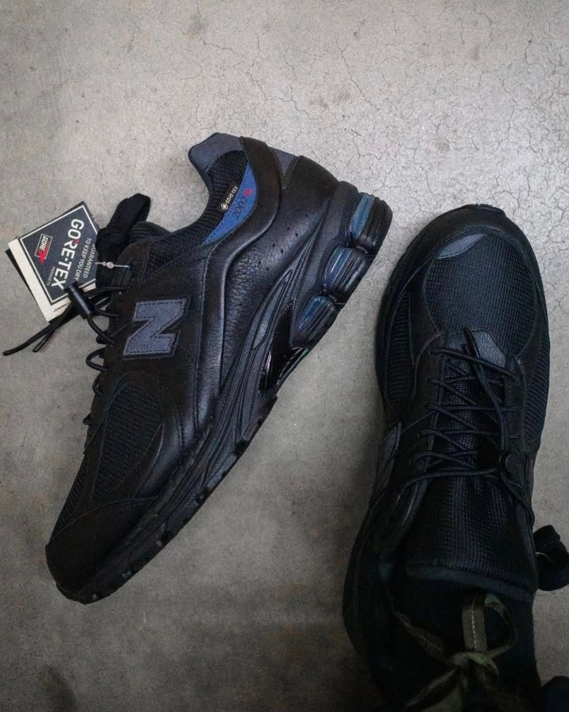 【Focus Store】預購 JJJJound x New Balance 2002R GORE-TEX "Black" 黑色 防水 M2002RXW