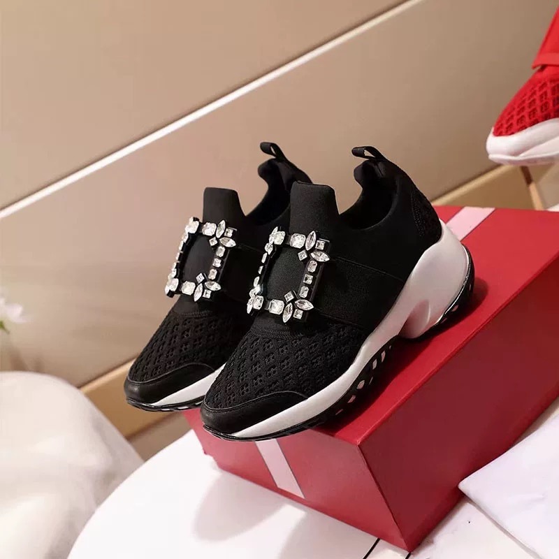 方鑽內增高休閒鞋