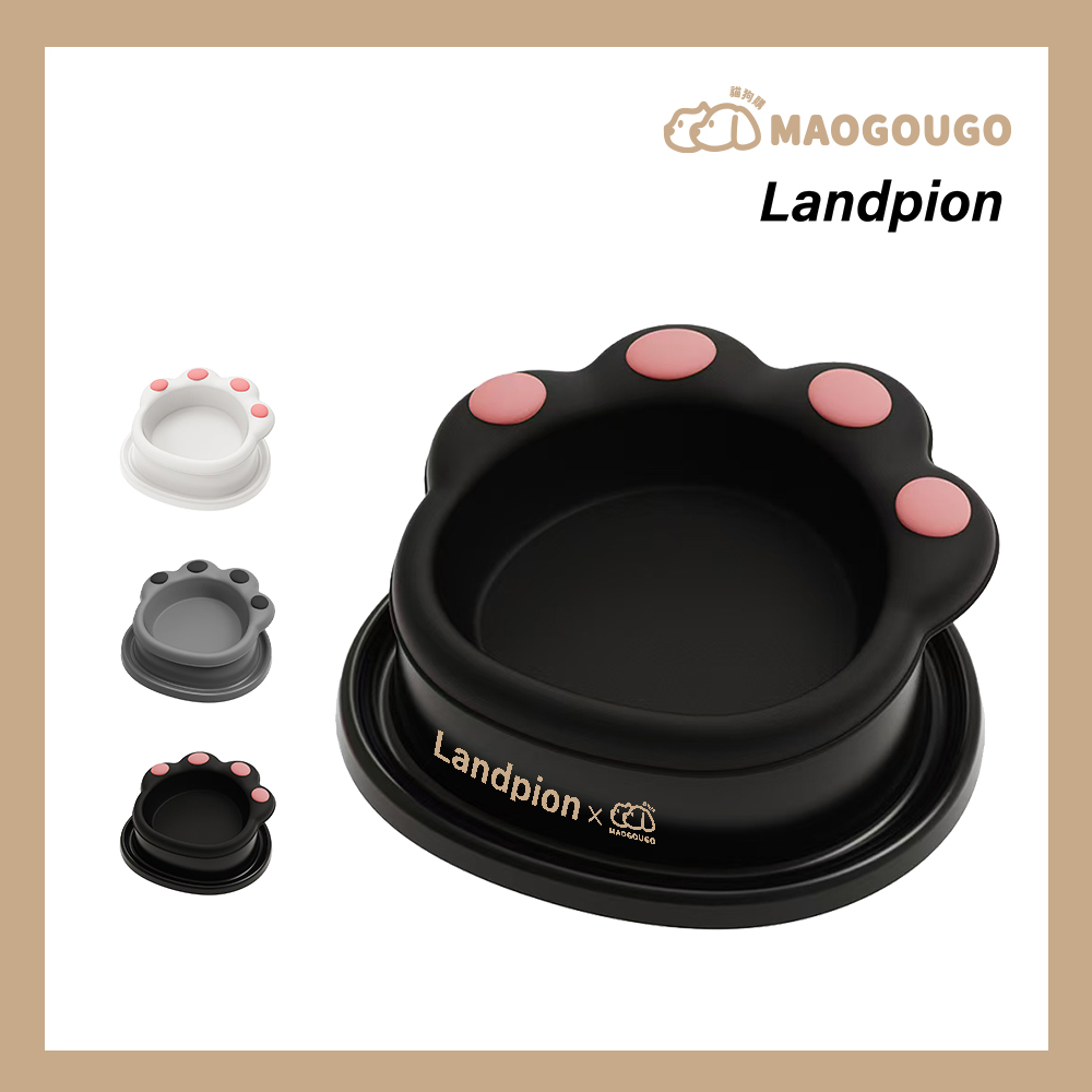 【Maogougo 貓狗購】可愛爆表! 矽膠寵物【喵喵掌碗】 （共3款）