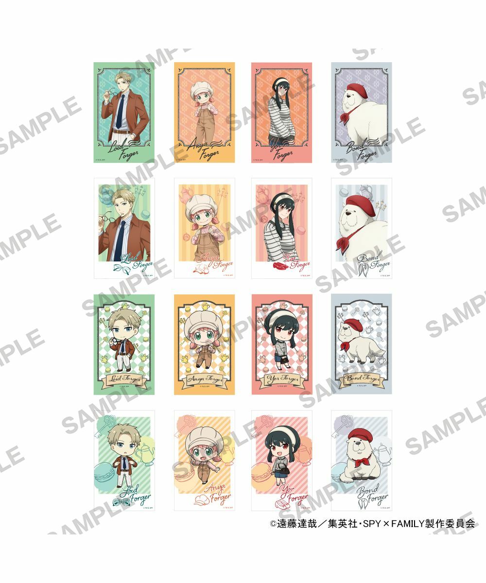預購-SPY×FAMILY 間諜家家酒 小卡收藏組 French StyleVer. BOX販售【日本進口精品】