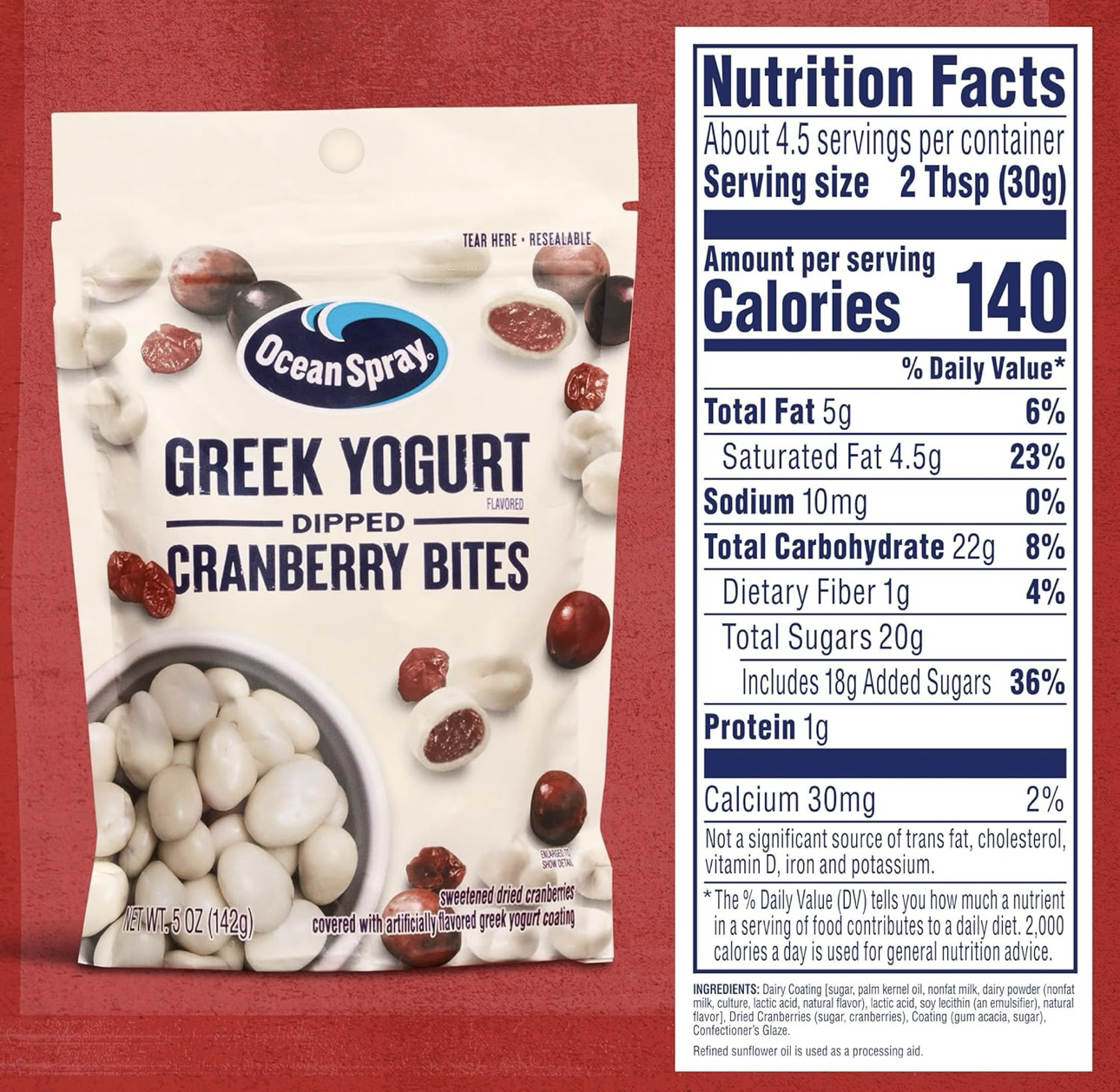 【預購】G0106110 美國乳酪蔓越莓乾 (142g)