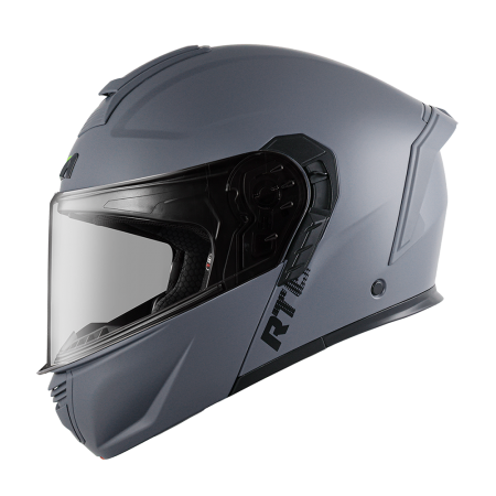 ASTONE RT6 平灰 素色 內墨片 全罩式帽款 可掀式