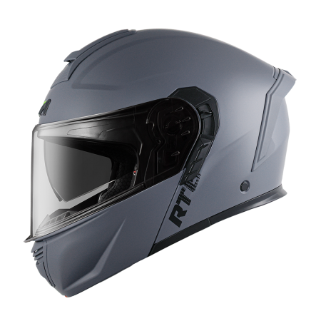 ASTONE RT6 平灰 素色 內墨片 全罩式帽款 可掀式