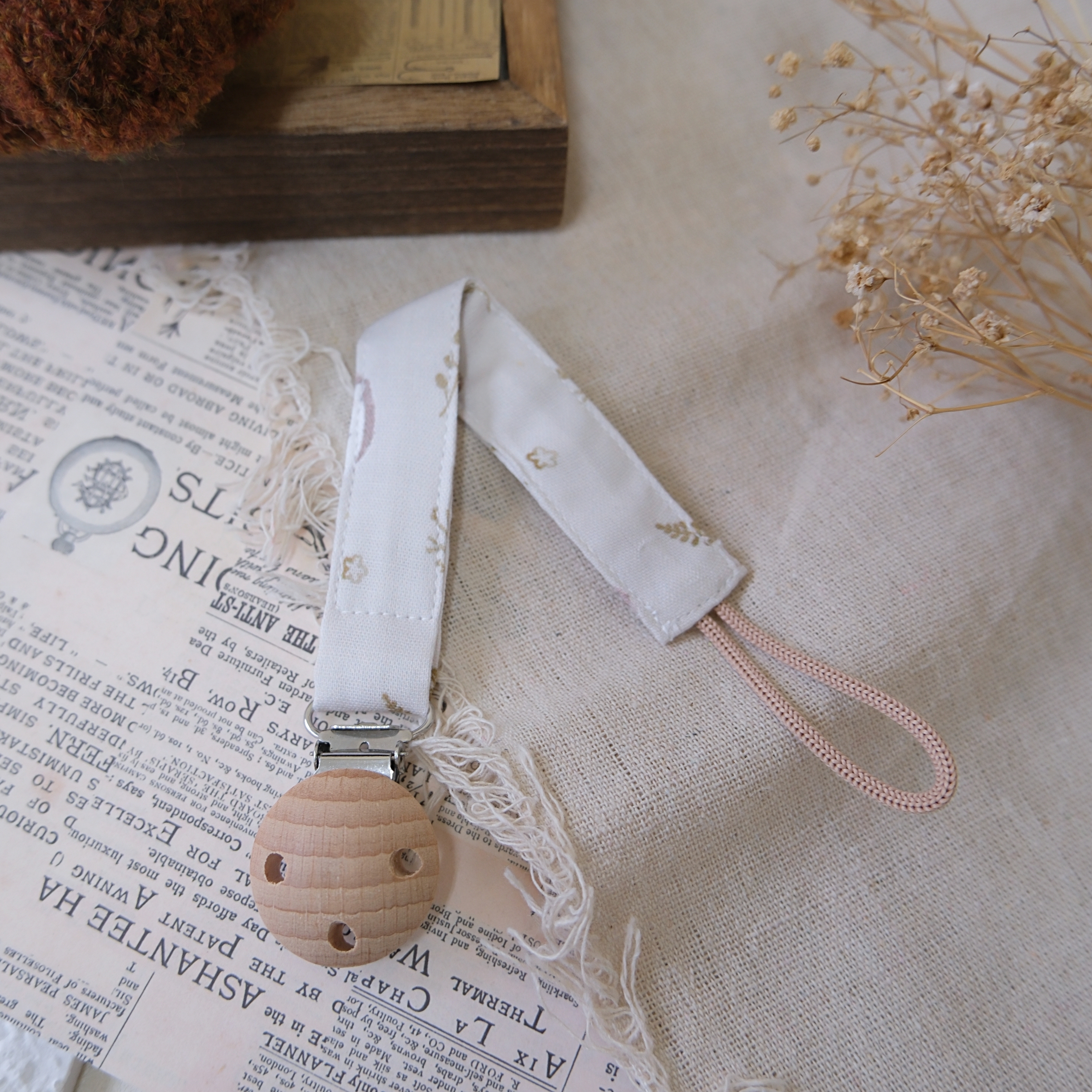 Hi Y.P store-櫸木夾-獨家設計款-秋葉刺蝟