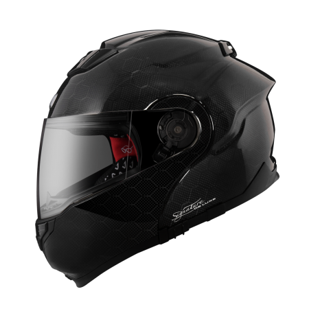 ASTONE RT1500 六角碳纖 素色 內墨片 全罩式帽款 可掀式