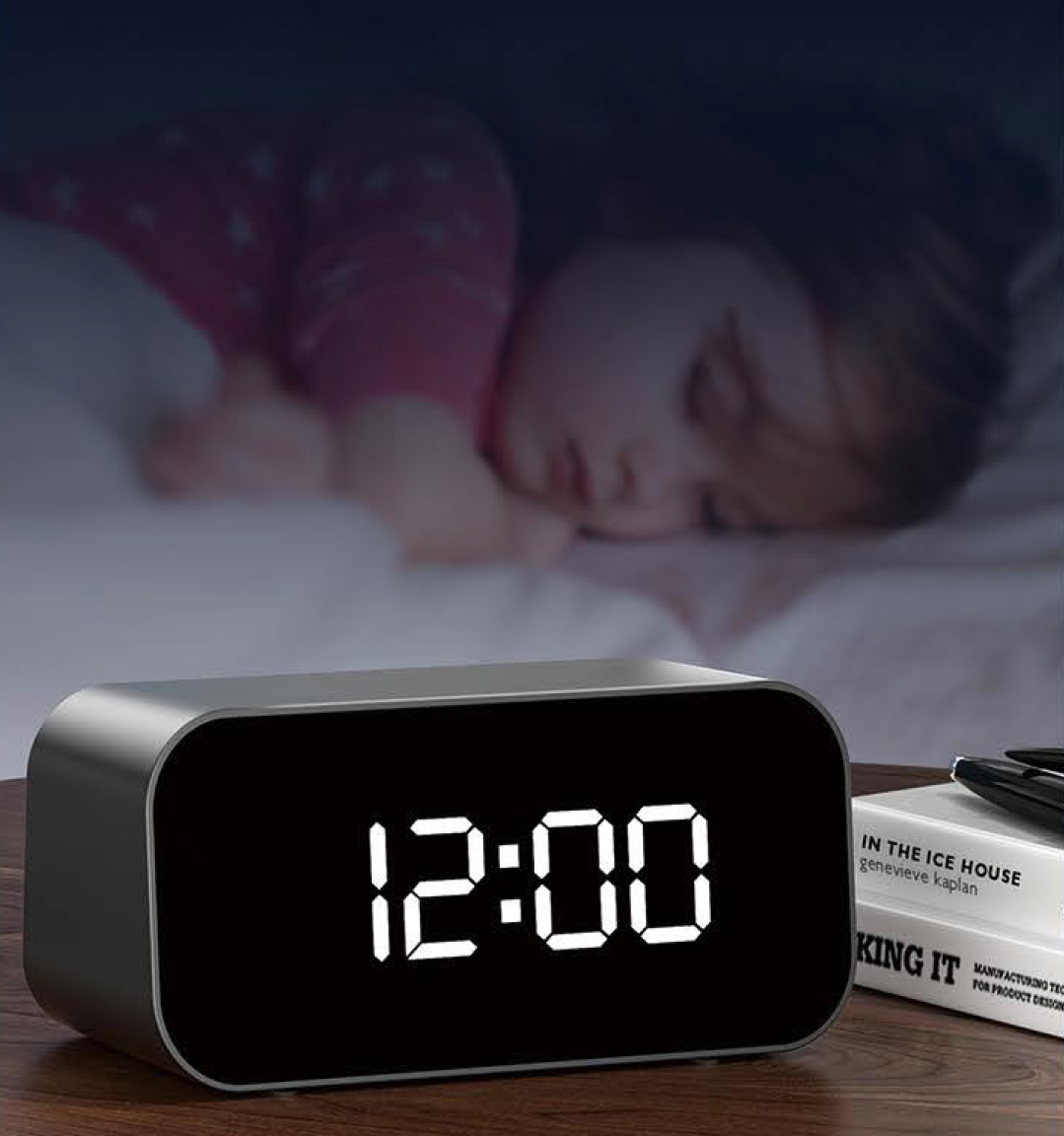 wifi偷拍鐘,無線針孔攝影機功能,無線APP控制，高科技偷拍器材